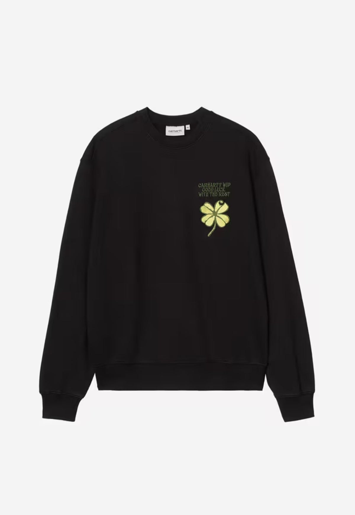 Black סווטשירט לגברים Clover Sweatshirt CARHARTT WIP