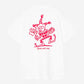 White Smoke טי שירט קצרה לגברים S/S Harlekin BBQ CARHARTT WIP