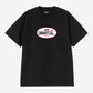 Black טי שירט קצרה לגברים S/S Harlekin BBQ CARHARTT WIP