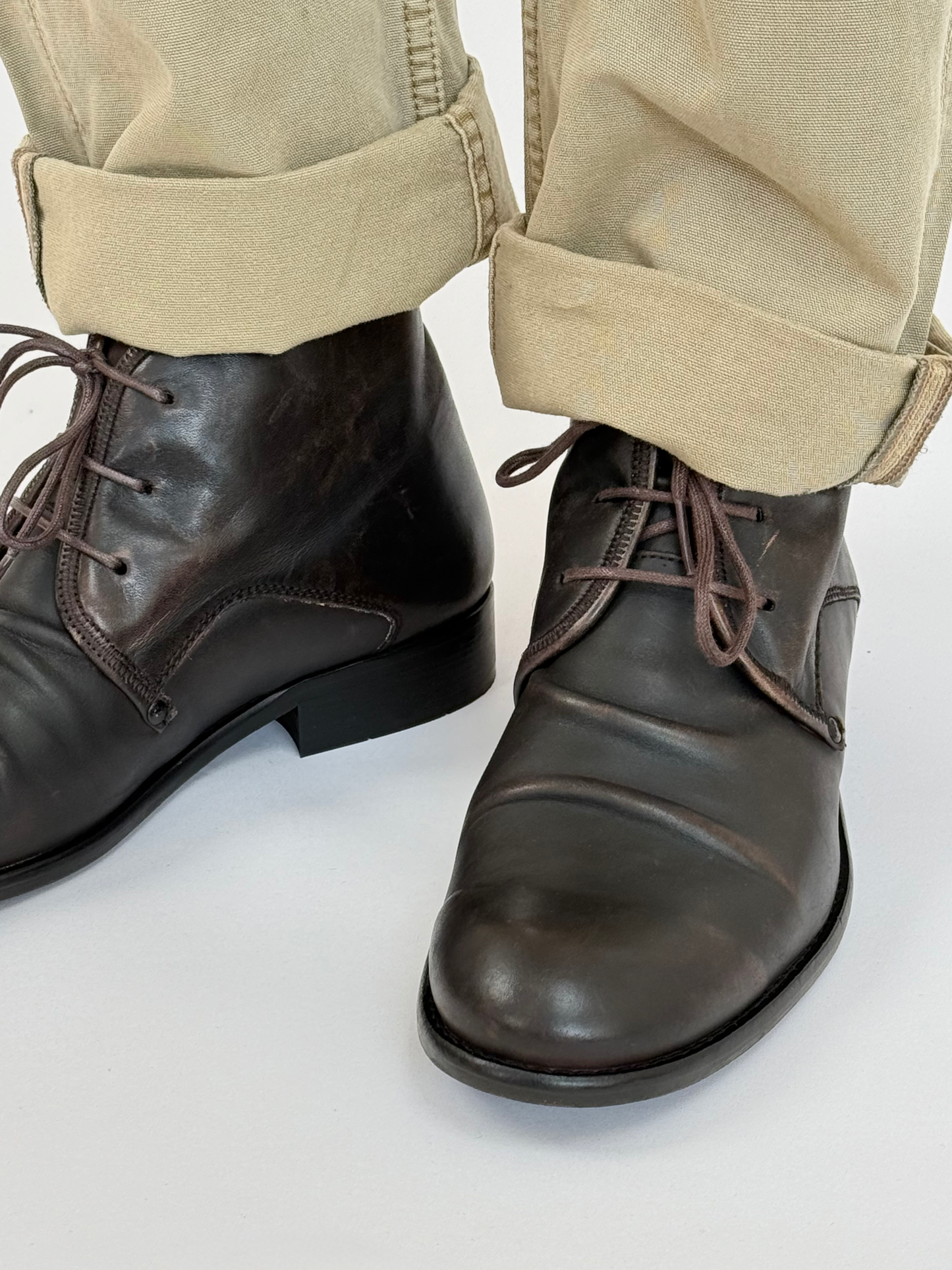 Gray מגפונים עם קפלים Watt FLY LONDON