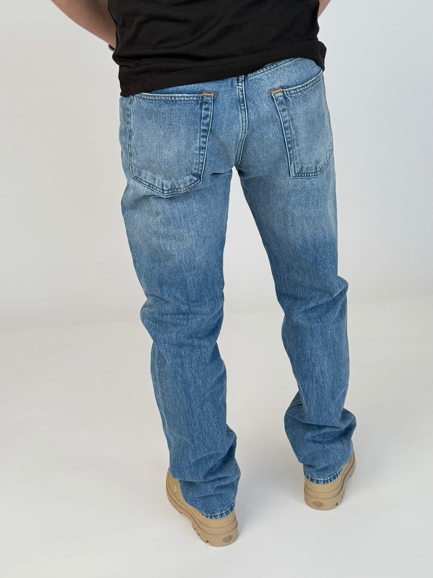 Light Gray ג׳ינס ארוך לגברים S90 – Straight Leg MINUS 1