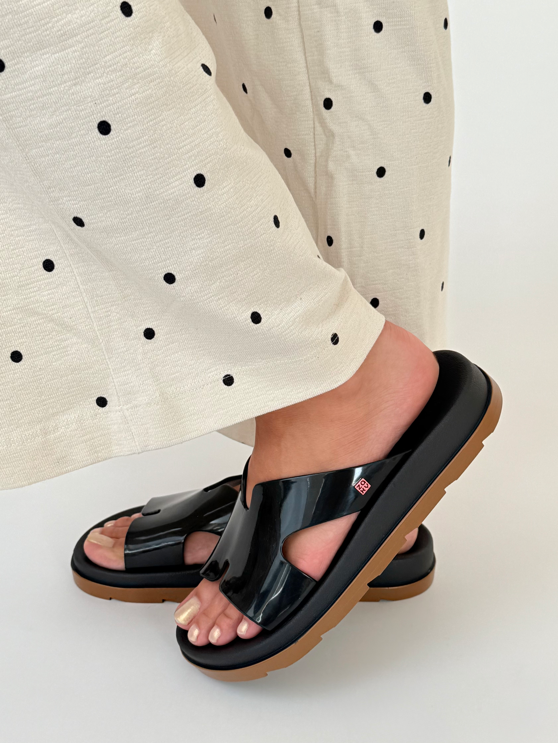 Light Gray כפכפי גומי לנשים Daily Slide ZAXY