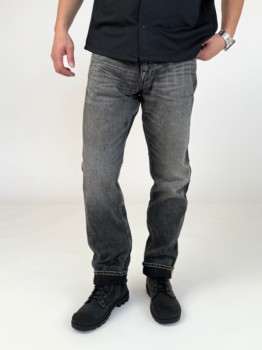 Dark Slate Gray ג׳ינס ארוך לגברים Thunderstorm – Straight Leg MINUS 1