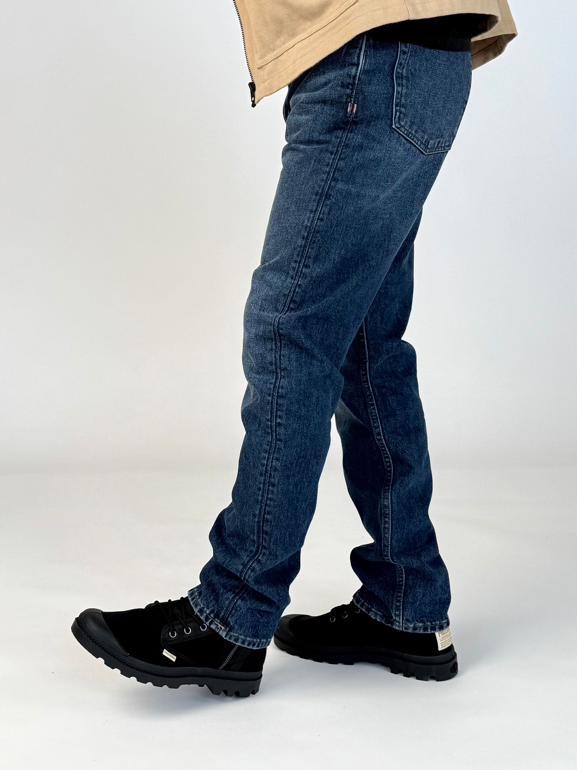 Dark Slate Gray ג׳ינס ארוך לגברים Nordic Worn – Straight Leg MINUS 1