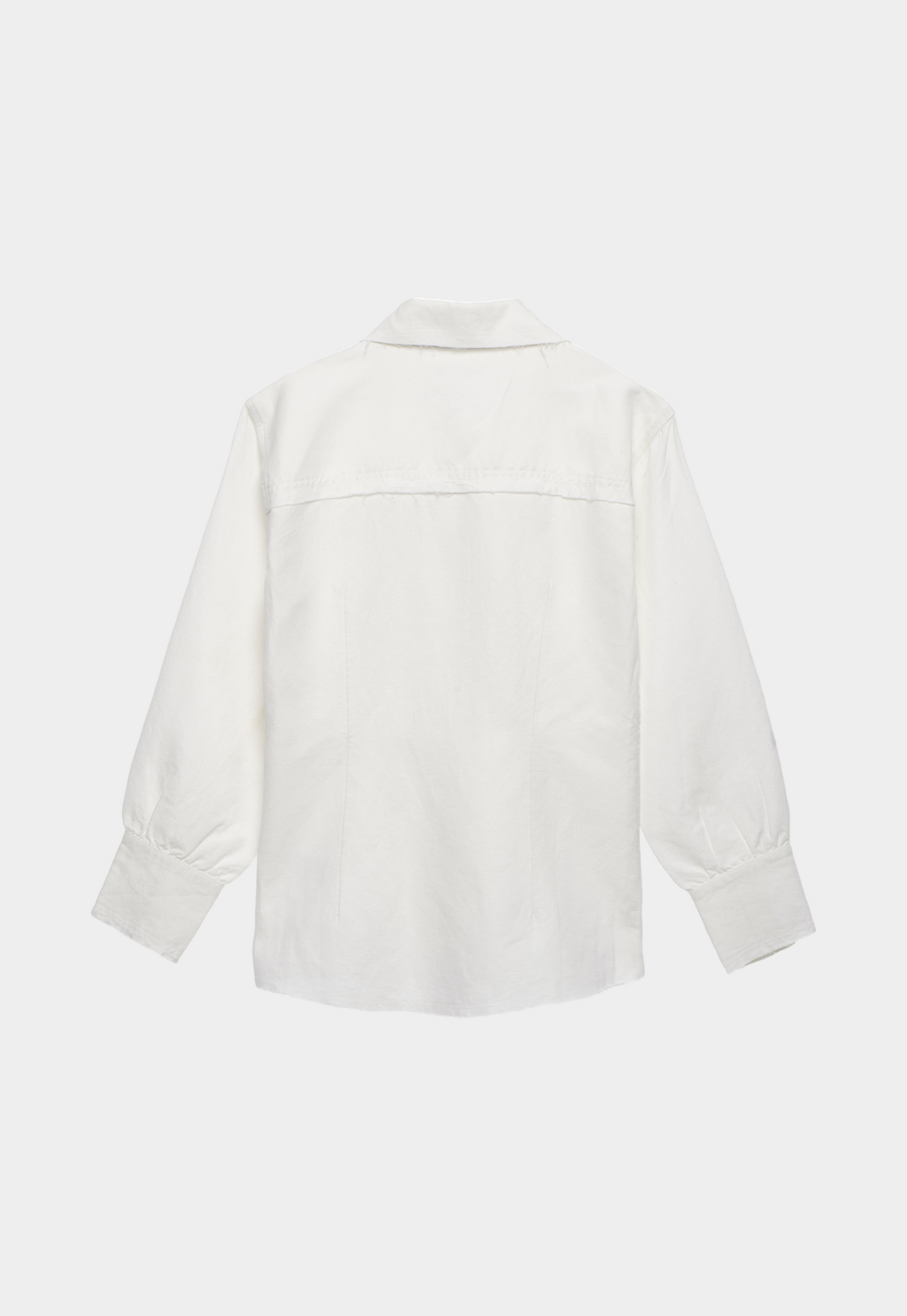 Lavender חולצה מכופתרת ארוכה לנשים Linen PAPER