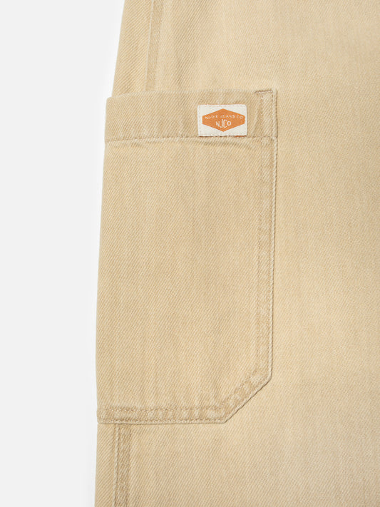 Tan חצאית ג'ינס מעטפת בגזרה גבוהה לנשים Irma NUDIE