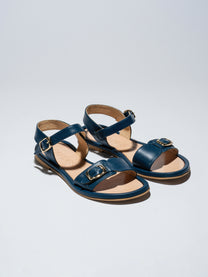 Lavender סנדלי עור לנשים Pardes Slides LAX