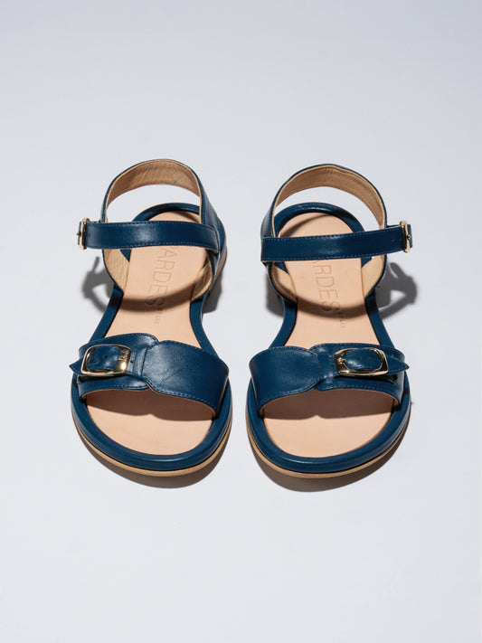 Lavender סנדלי עור לנשים Pardes Slides LAX