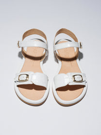 Lavender סנדלי עור לנשים Pardes Slides LAX
