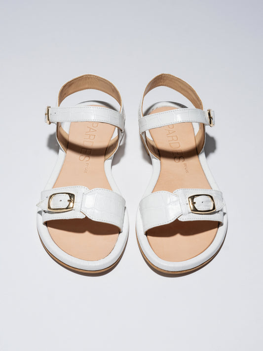Lavender סנדלי עור לנשים Pardes Slides LAX