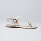 Lavender סנדלי עור לנשים Pardes Slides LAX