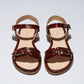Lavender סנדלי עור לנשים Pardes Slides LAX