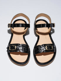 Lavender סנדלי עור לנשים Pardes Slides LAX