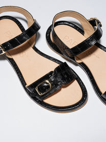 Lavender סנדלי עור לנשים Pardes Slides LAX