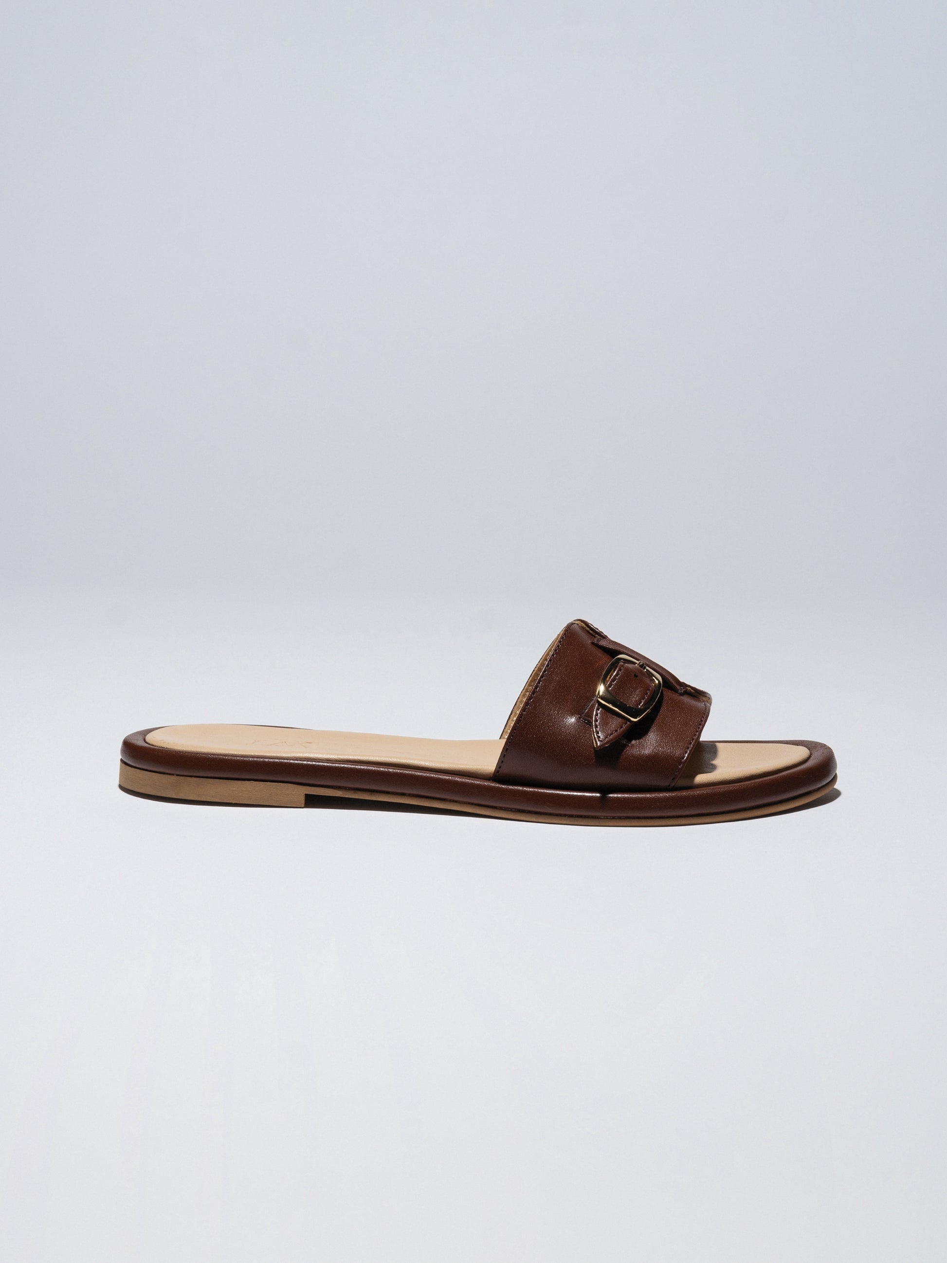 Lavender כפכפי עור לנשים Pardes Slides LAX