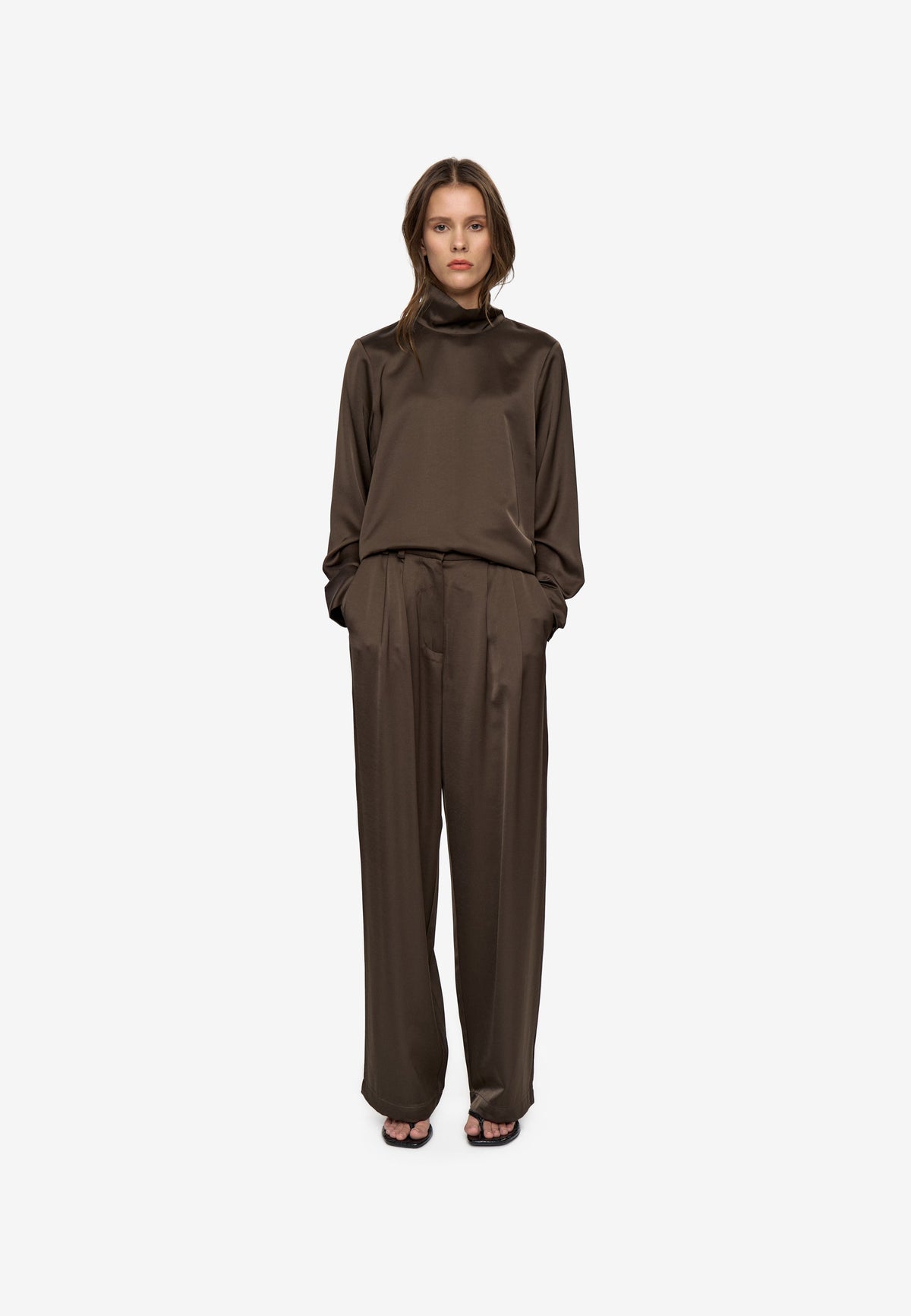 White Smoke LUNAY PANTS 4482 מכנסיים ארוכים MINIMUM