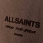 Dark Olive Green סווטשירט צווארון עגול לגברים Xander ALLSAINTS