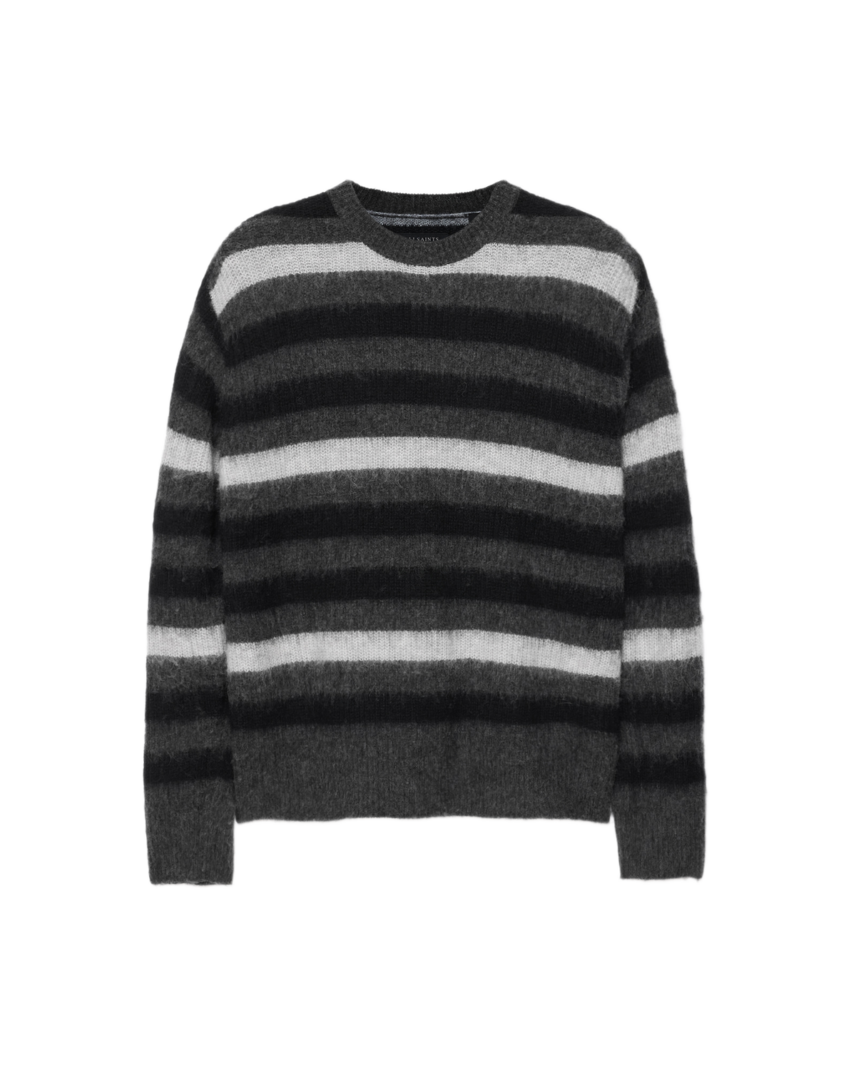 Dark Slate Gray Sammie סוודר פסים לגברים ALLSAINTS