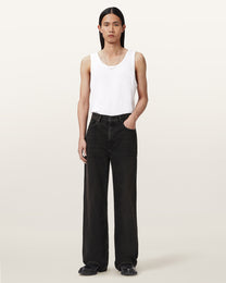 Antique White ג'ינס ארוך לגברים Lenny - Wide Fit ALLSAINTS