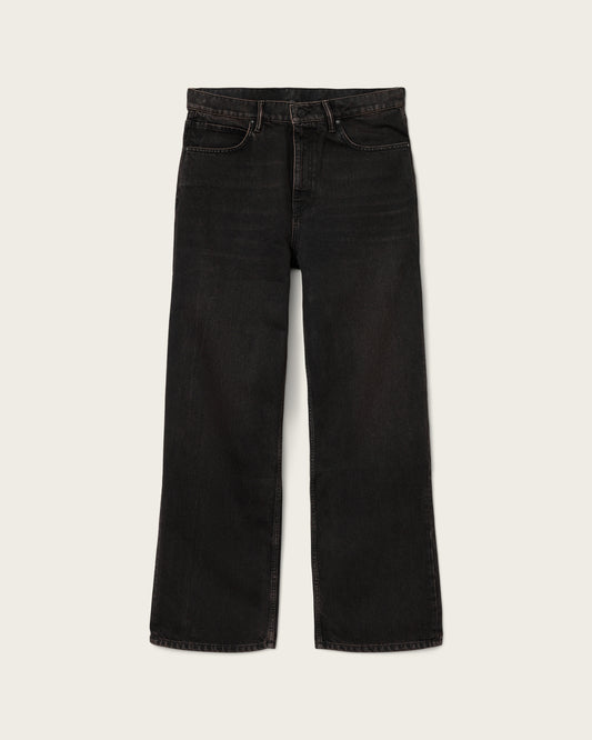 Black ג'ינס ארוך לגברים Lenny - Wide Fit ALLSAINTS