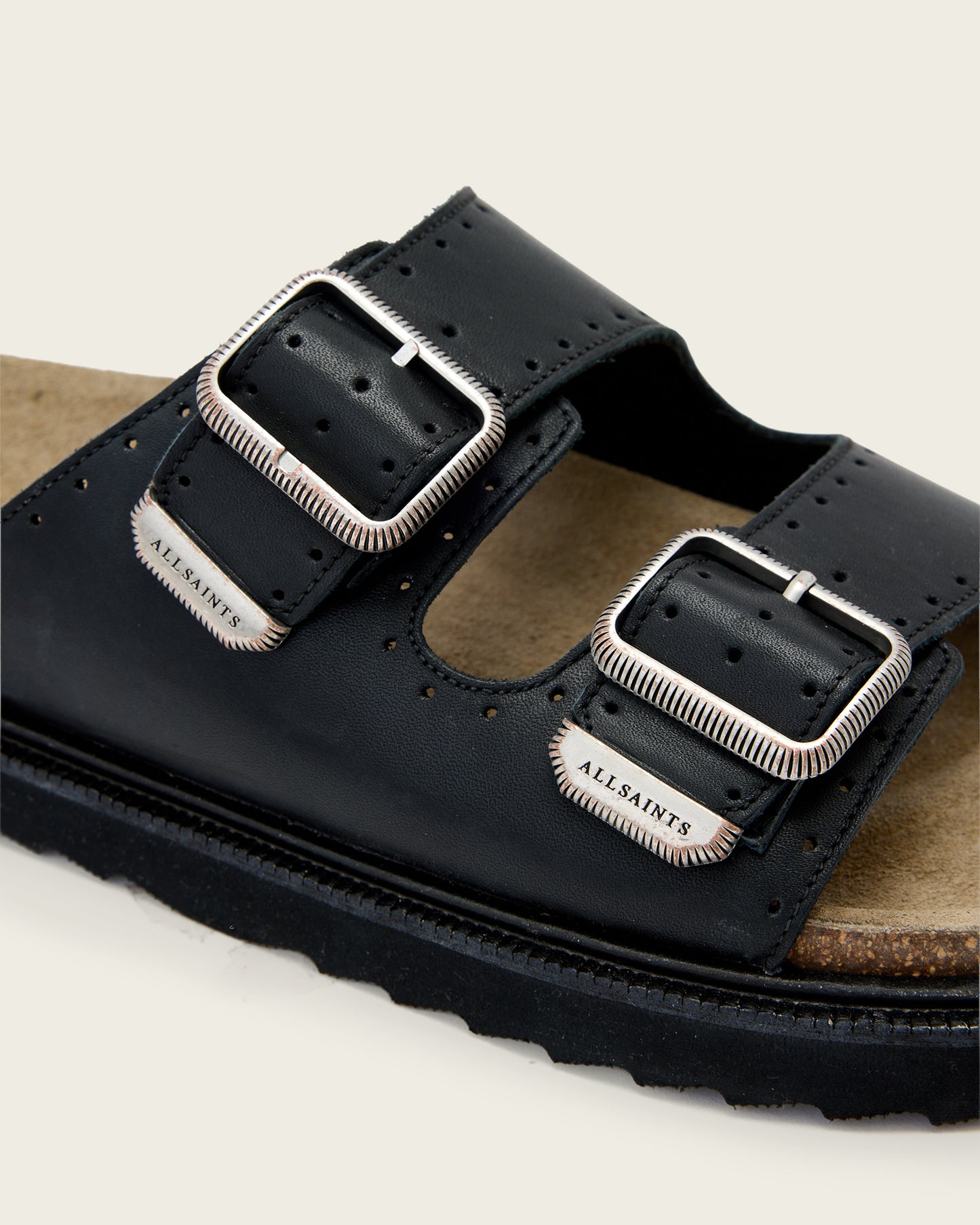 Lavender כפכפי עור לגברים Randal ALLSAINTS