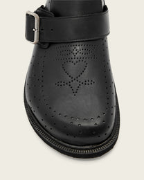 Dark Slate Gray כפכפי עור סגורים לגברים Randal ALLSAINTS