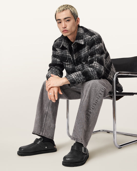 כפכפי עור סגורים לגברים Randal