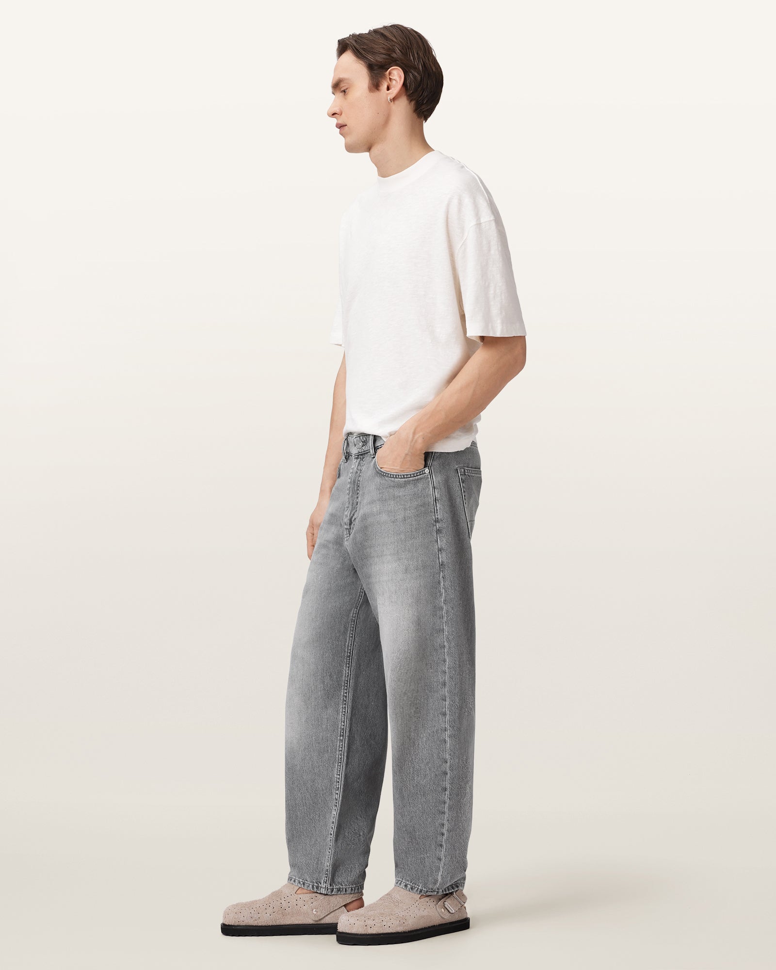 Seashell ג'ינס ארוך לגברים Curve - Barrel Fit ALLSAINTS