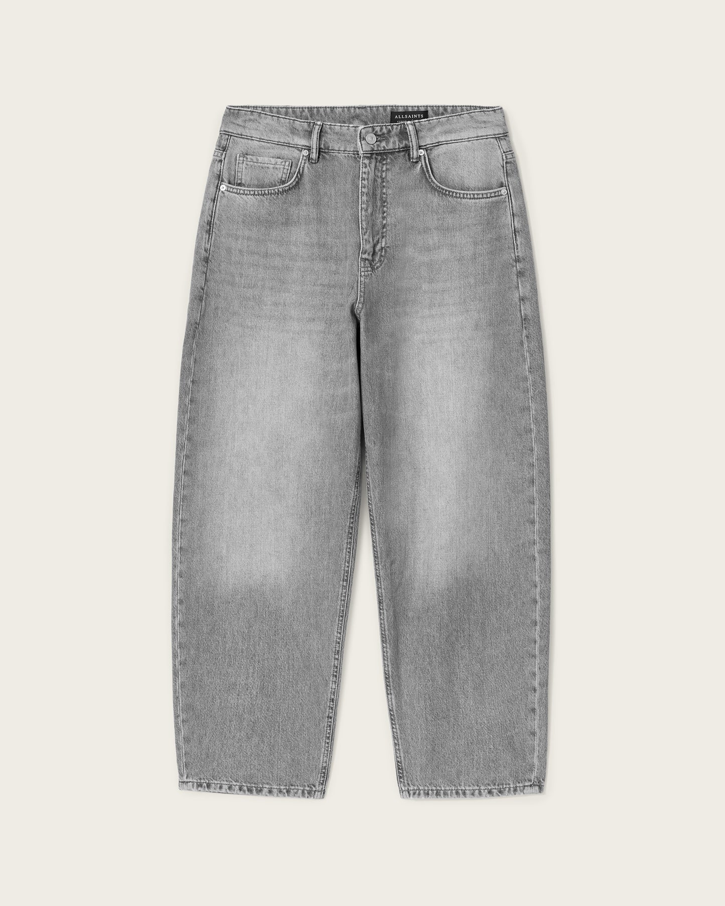 Light Slate Gray ג'ינס ארוך לגברים Curve - Barrel Fit ALLSAINTS