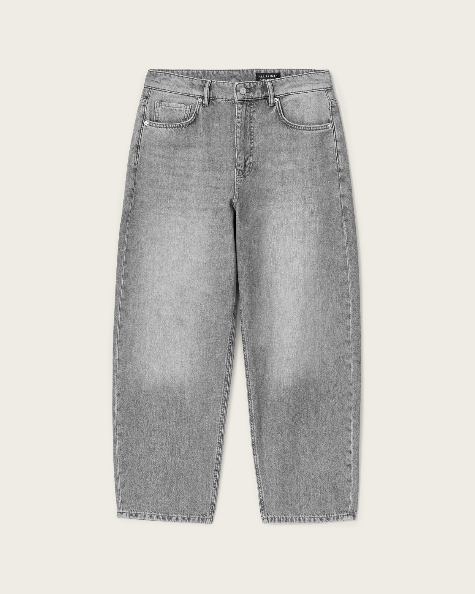 Light Slate Gray ג'ינס ארוך לגברים Curve - Barrel Fit ALLSAINTS