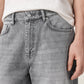 Light Slate Gray ג'ינס ארוך לגברים Curve - Barrel Fit ALLSAINTS
