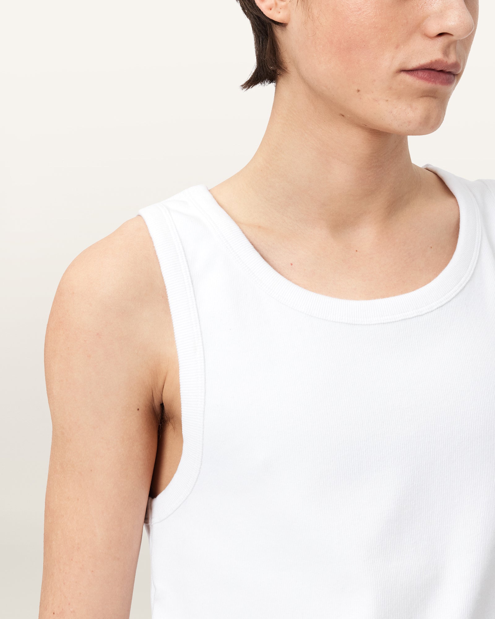 White Smoke גופיה לגברים Axel Vest ALLSAINTS