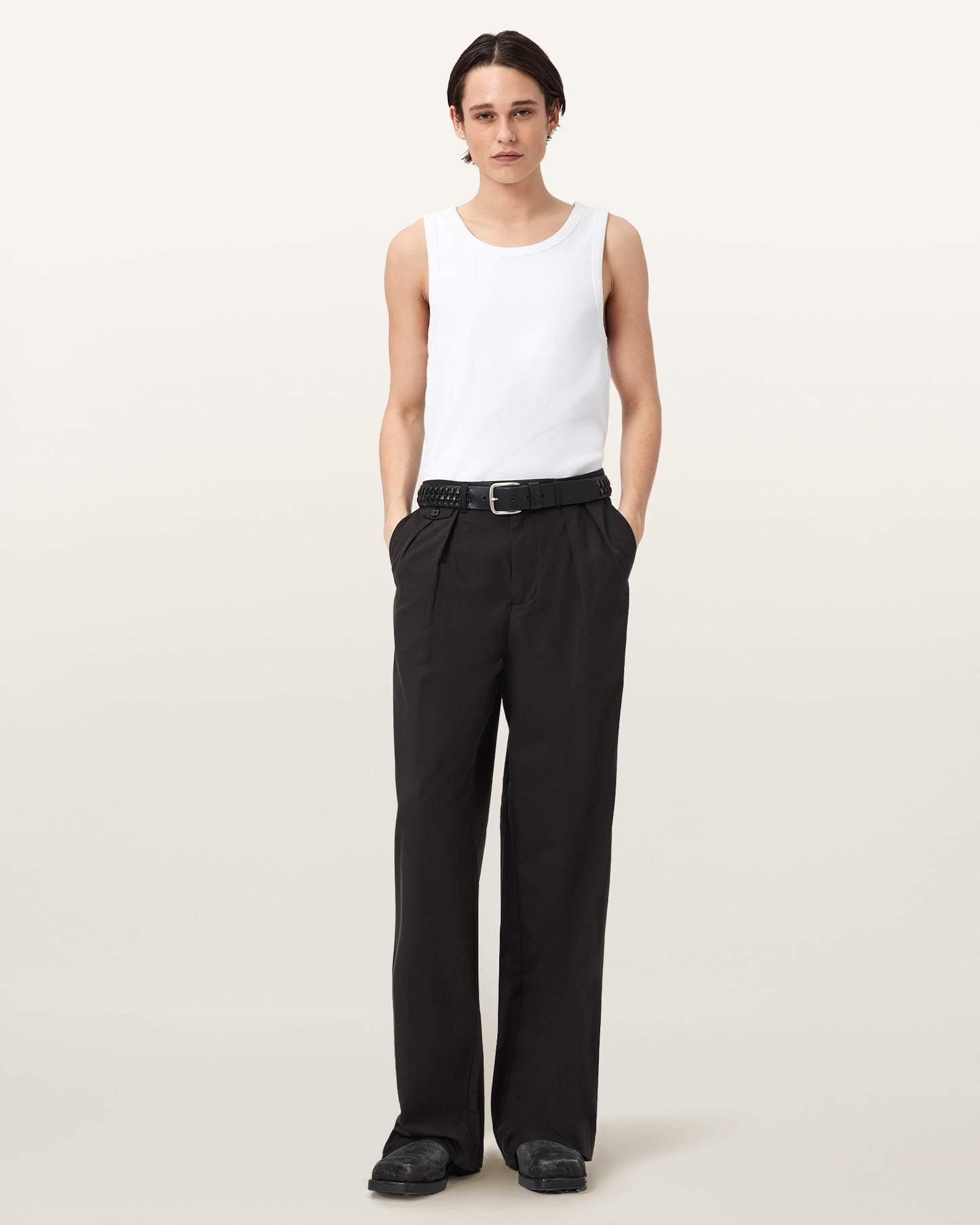 Seashell גופיה לגברים Axel Vest ALLSAINTS
