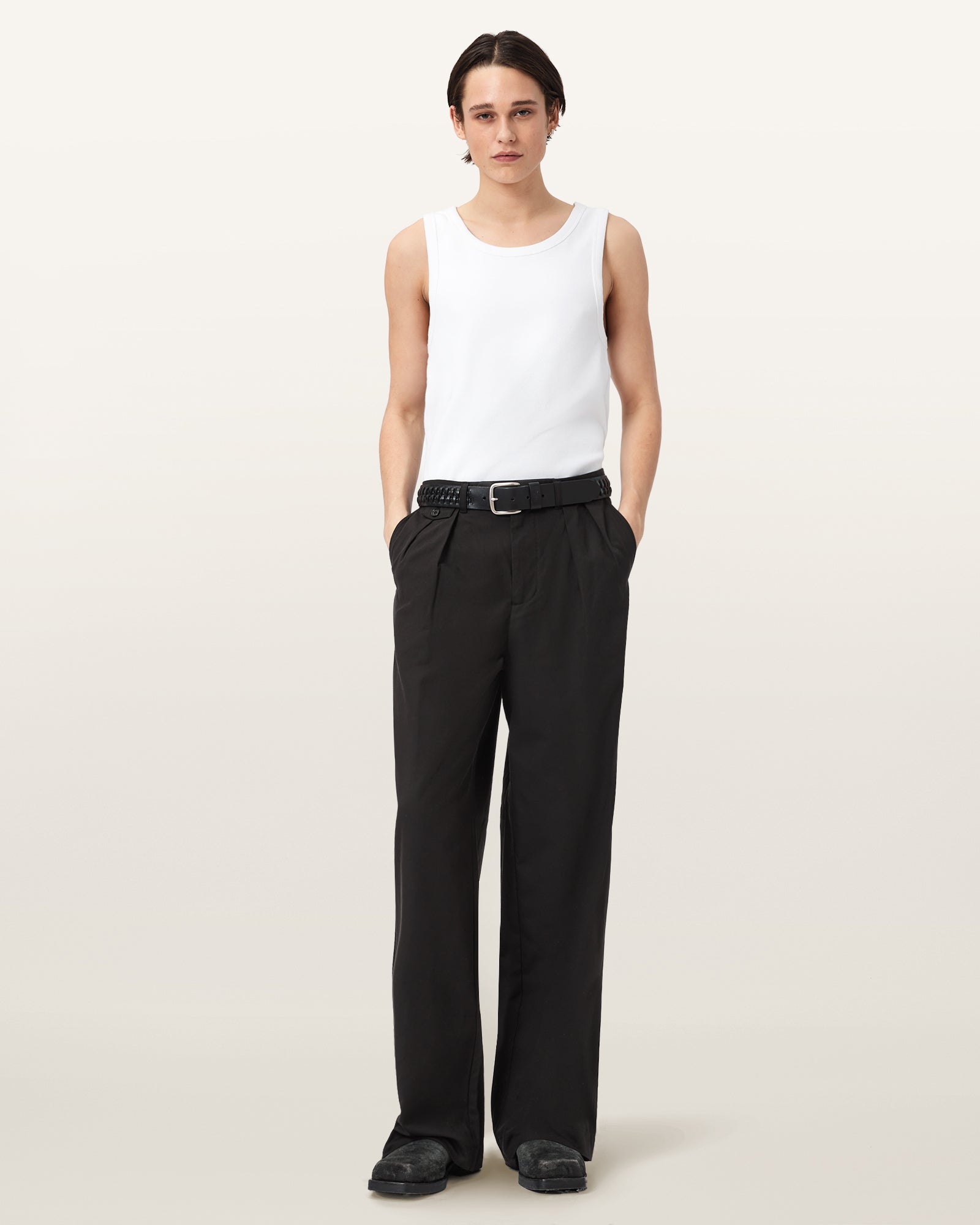 Seashell גופיה לגברים Axel Vest ALLSAINTS