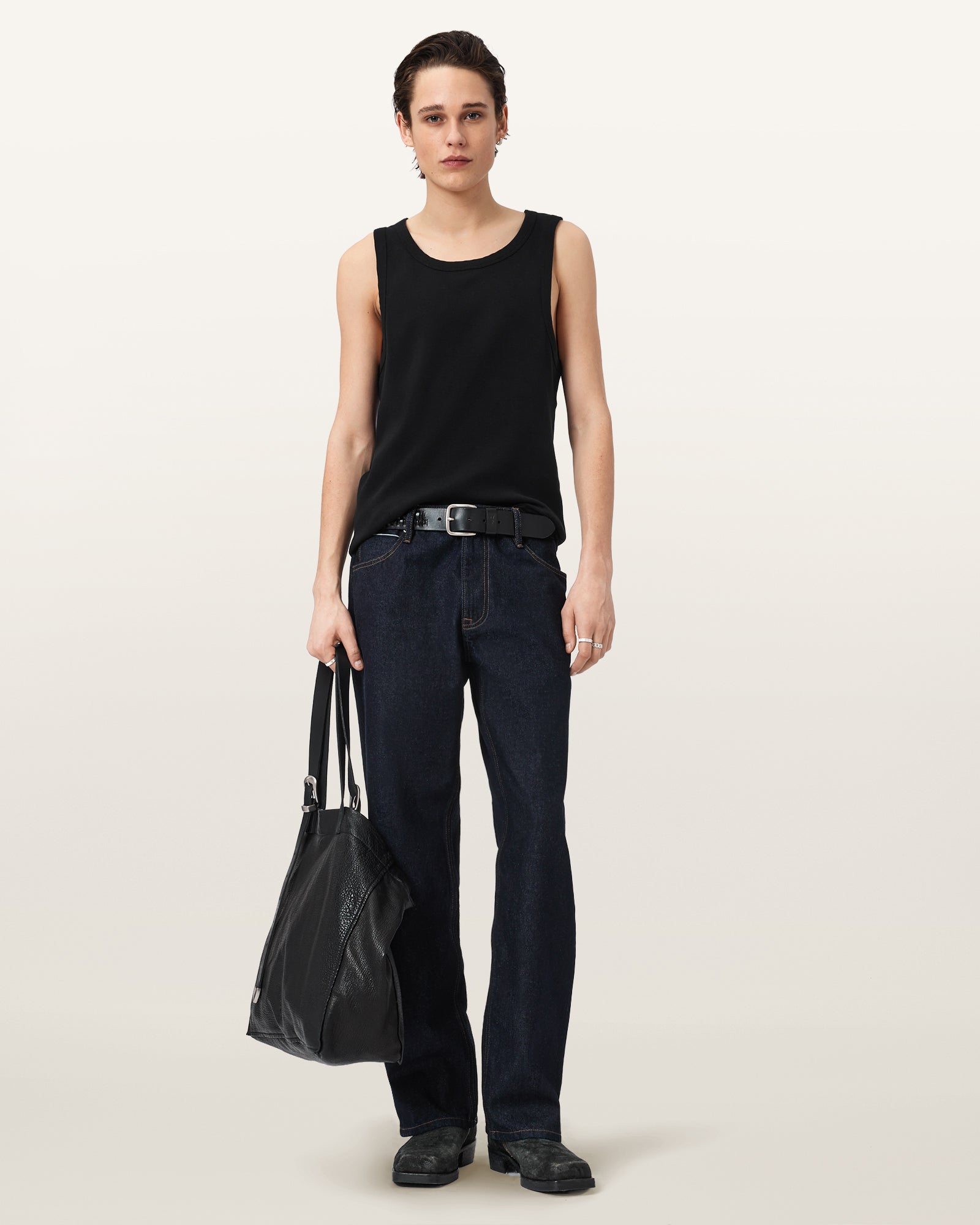 Seashell גופיה לגברים Axel Vest ALLSAINTS