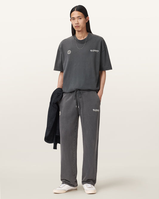 Seashell טי שירט קצרה לגברים Emblem SS Crew ALLSAINTS