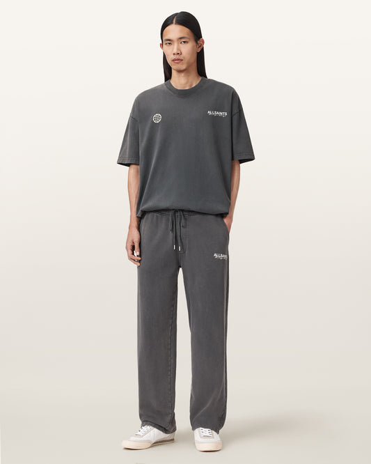 Antique White טי שירט קצרה לגברים Emblem SS Crew ALLSAINTS