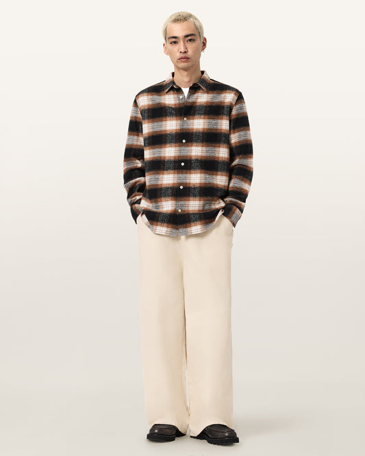 Antique White מכנסיים ארוכים לגברים Jackson Trouser ALLSAINTS