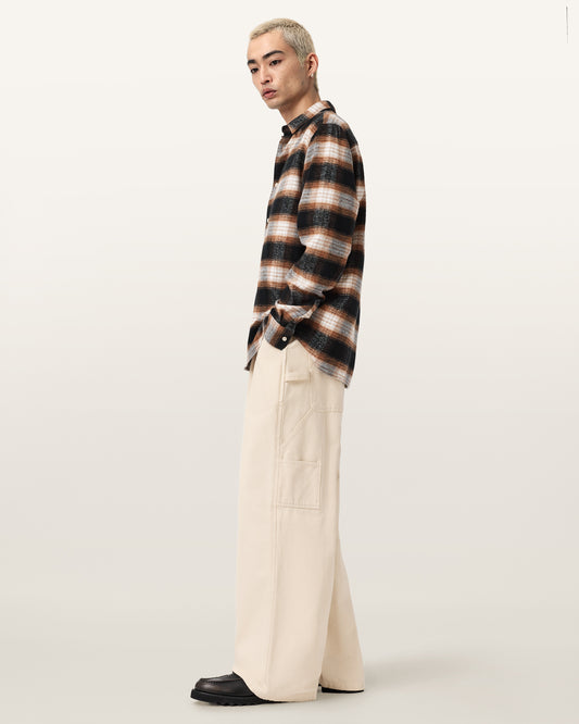 Antique White מכנסיים ארוכים לגברים Jackson Trouser ALLSAINTS