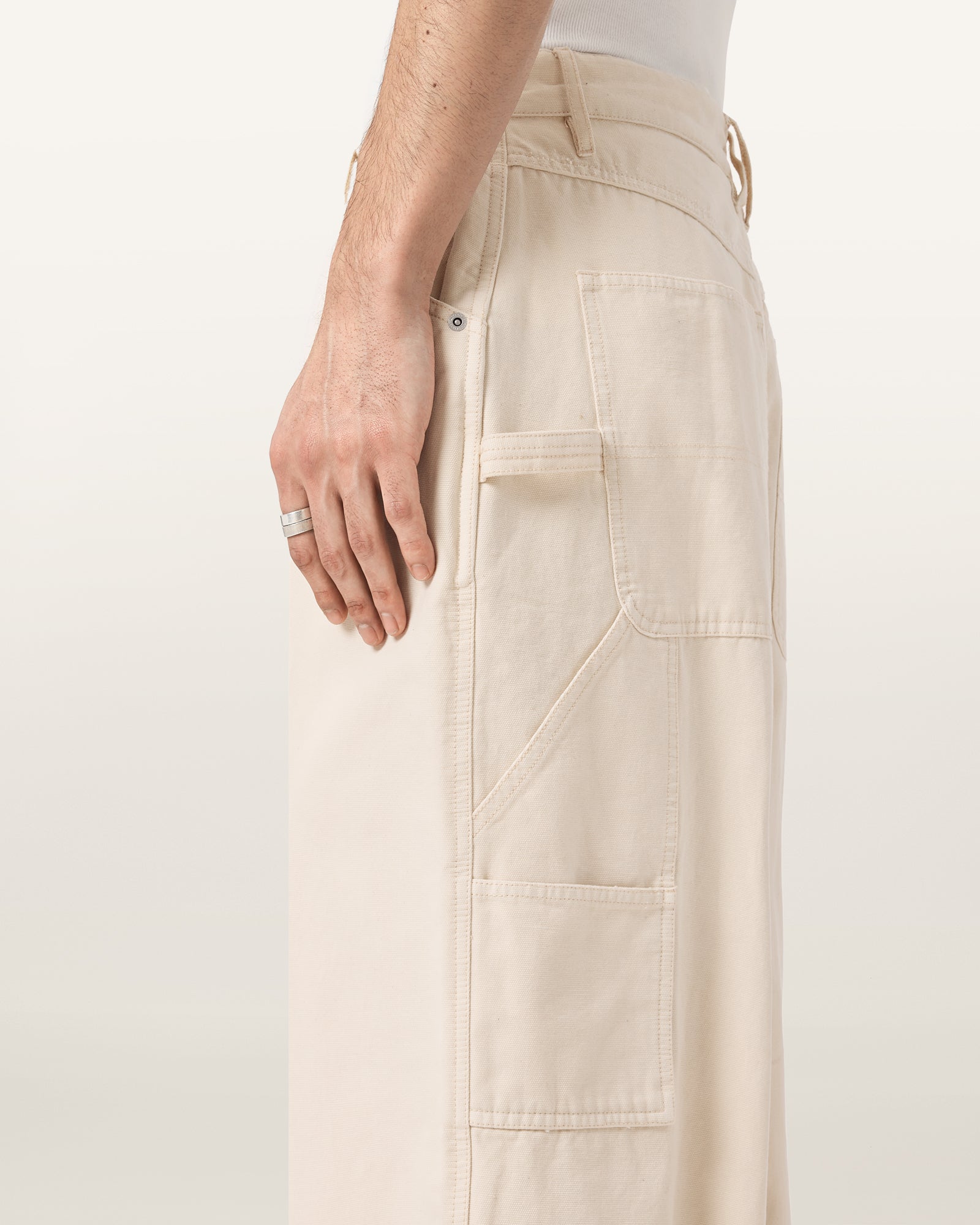 Gray מכנסיים ארוכים לגברים Jackson Trouser ALLSAINTS