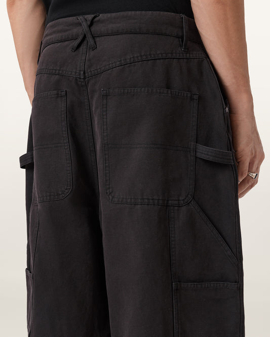 Dark Slate Gray מכנסיים ארוכים לגברים Jackson Trouser ALLSAINTS