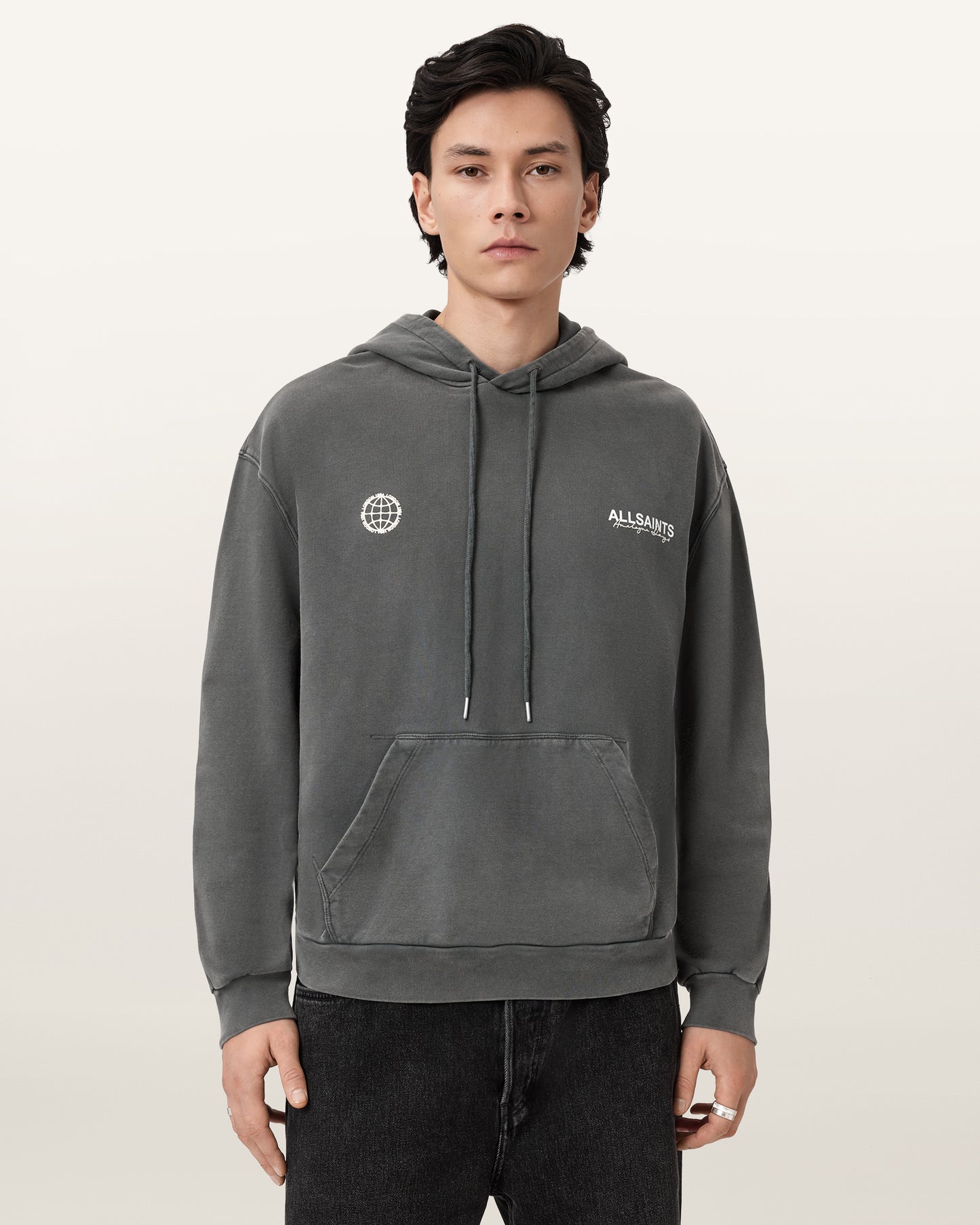 Seashell קפוצ'ון לגברים Emblem Oth Hoody ALLSAINTS