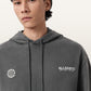 Dim Gray קפוצ'ון לגברים Emblem Oth Hoody ALLSAINTS