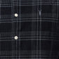 Black חולצה מכופתרת ארוכה לגברים  Rockley ALLSAINTS