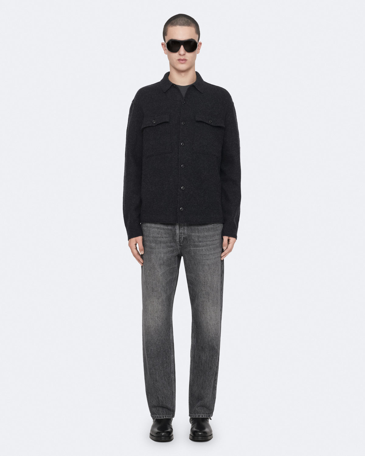 Dark Slate Gray קרדיגן לגברים Lovi ALLSAINTS