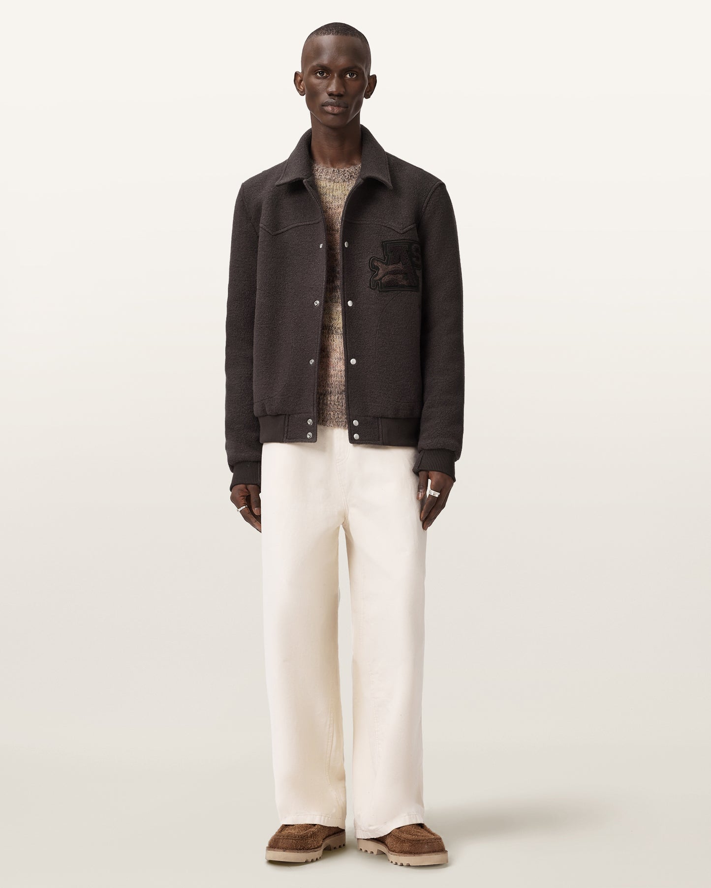 Antique White ROYCE JACKET ג'קט ALLSAINTS