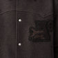 Dark Slate Gray ROYCE JACKET ג'קט ALLSAINTS