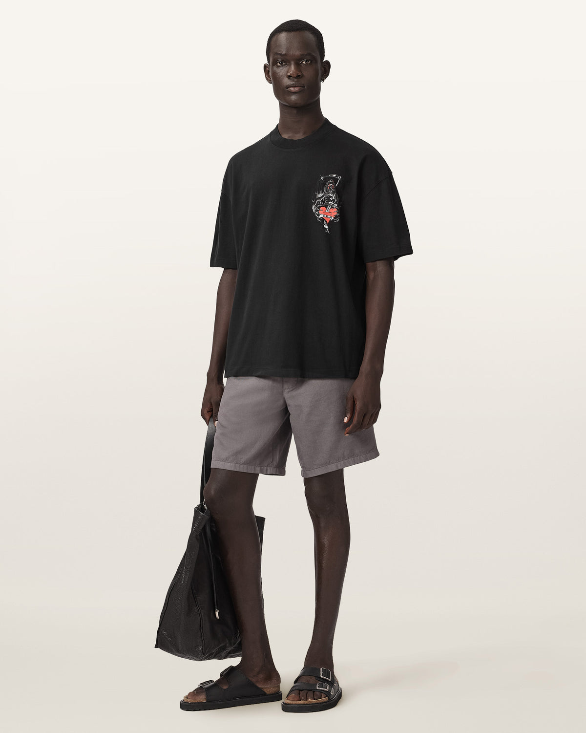 Seashell טי שירט קצרה לגברים Scimitar ALLSAINTS