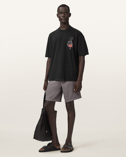 Seashell טי שירט קצרה לגברים Scimitar ALLSAINTS