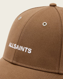 Dark Olive Green כובע מצחייה לגברים Theo Baseball Cap ALLSAINTS